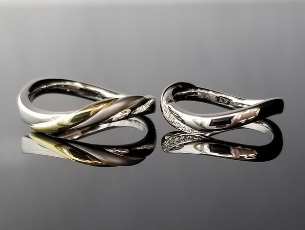 【TANZO.(鍛造指輪)】鍛造製法フルオーダーメイドのメビウスリング