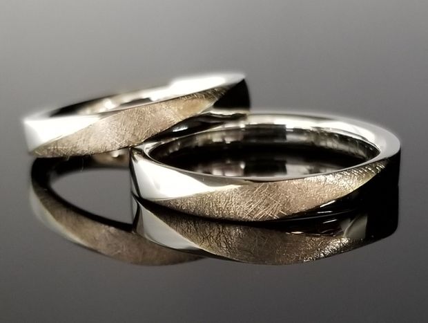 【TANZO.(鍛造指輪)】和テイストのオリジナル結婚指輪