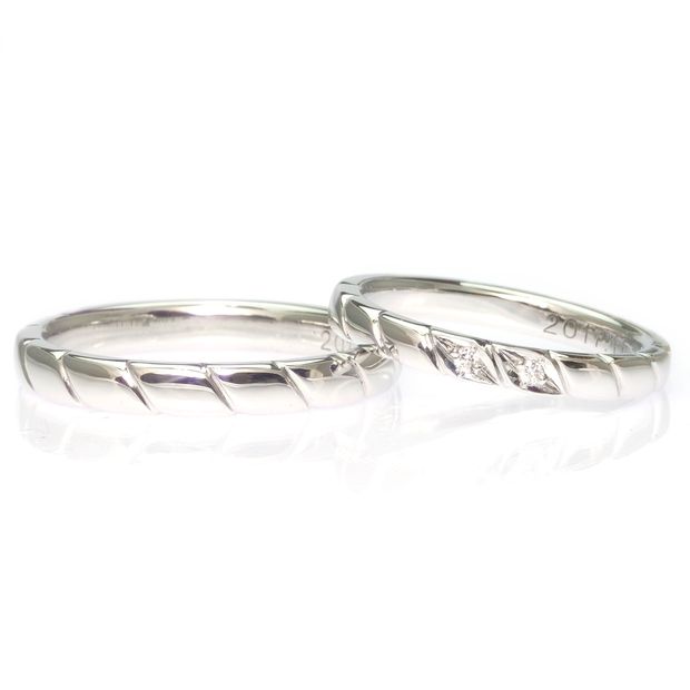 【TANZO.(鍛造指輪)】平甲丸ストレート