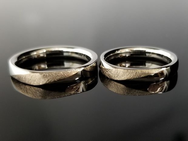 【TANZO.(鍛造指輪)】和テイストのオリジナル結婚指輪