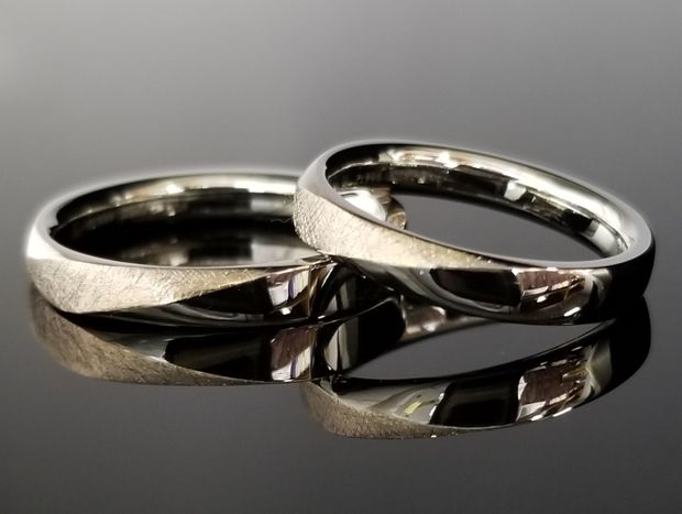 【TANZO.(鍛造指輪)】和テイストのオリジナル結婚指輪