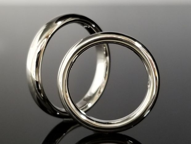 【TANZO.(鍛造指輪)】こだわりの丸みを出しフルオーダーメイド結婚指輪