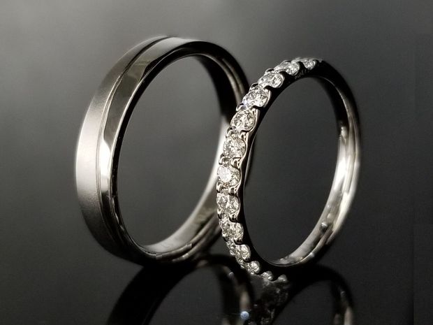 【TANZO.(鍛造指輪)】ダイヤを支えて離さない、職人が魂で鍛えたプラチナの結婚指輪