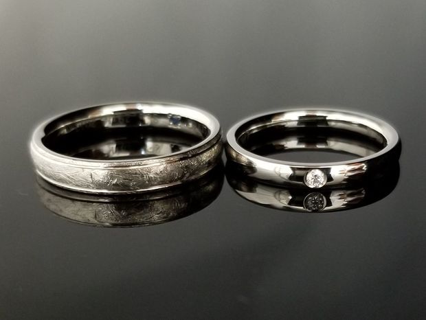 【TANZO.(鍛造指輪)】鍛造で鍛え上げた美しく重厚なプラチナの結婚指輪