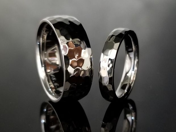 【TANZO.(鍛造指輪)】プラチナをたっぷり使った鍛造オーダーメイドリング