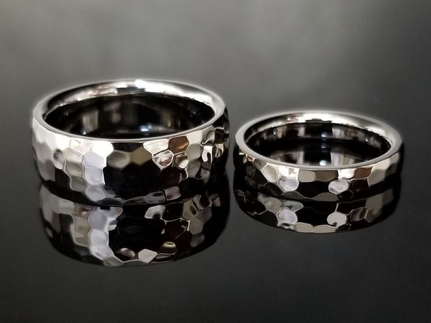 【TANZO.(鍛造指輪)】プラチナをたっぷり使った鍛造オーダーメイドリング