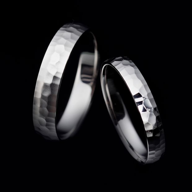 【TANZO.(鍛造指輪)】[TANZO.basic] hammer