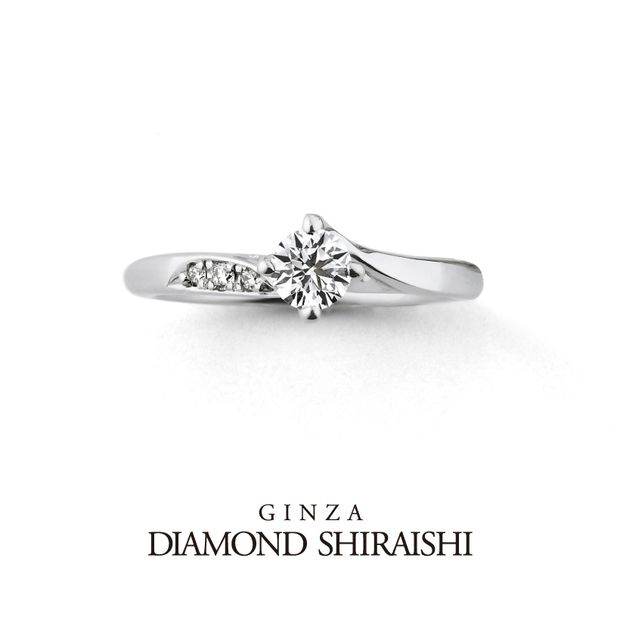 【銀座ダイヤモンドシライシ】Diamond Lily（ダイヤモンド リリー）メレ