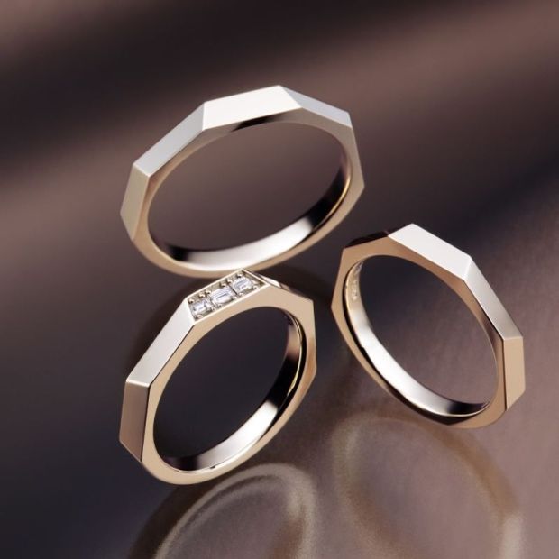 【ORECCHIO(オレッキオ)】＜safari～サファリ＞結婚指輪 FM-2229-KCH FM-2227-KCH