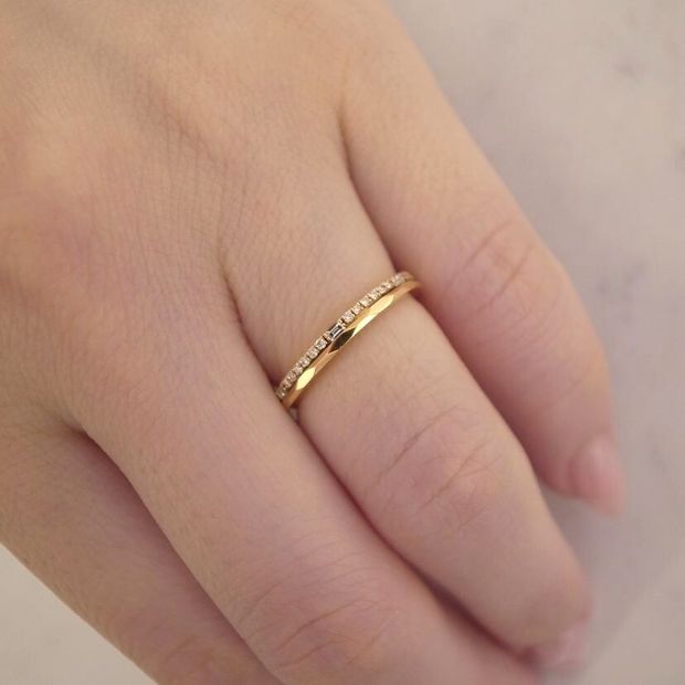 【ORECCHIO(オレッキオ)】＜aman～アマン＞結婚指輪　AM-2313/AM-2314