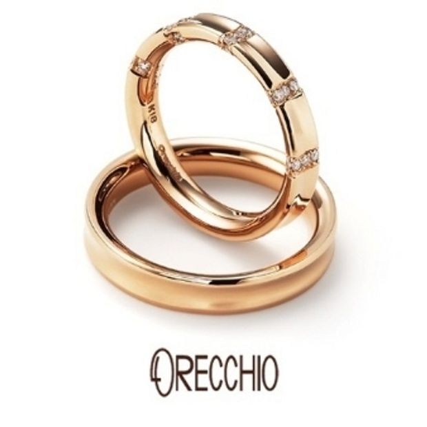 【ORECCHIO(オレッキオ)】＜monaco～モナコ＞　MM-2001/MM-2002　程よいリング幅と内そりデザインで着け心地抜群の結婚指輪