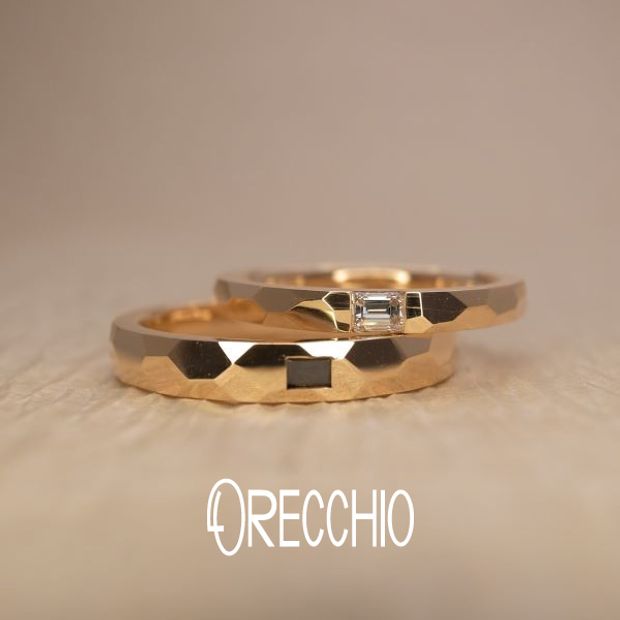 【ORECCHIO(オレッキオ)】＜aman～アマン＞結婚指輪　AM-2315/AM-2316
