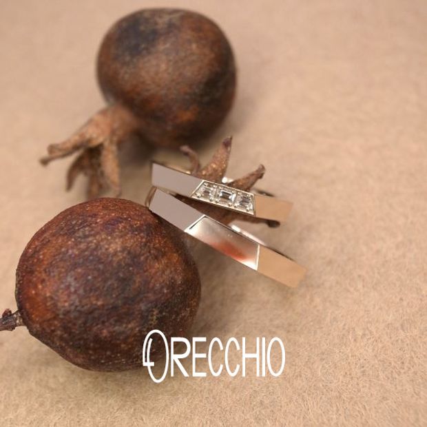 【ORECCHIO(オレッキオ)】＜safari～サファリ＞結婚指輪 FM-2229-KCH FM-2227-KCH