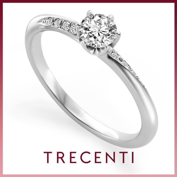 【TRECENTI(トレセンテ)】【上品に施されたメレダイヤモンド】レガーメ（ETERNA 2014-B)