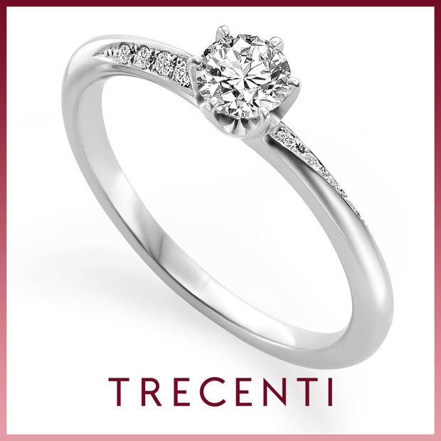 【TRECENTI(トレセンテ)】【上品に施されたメレダイヤモンド】レガーメ（ETERNA 2014-B)