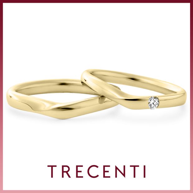 【TRECENTI(トレセンテ)】ウルバーノV(0.05ct)（UB-BM UB-BL0.05）