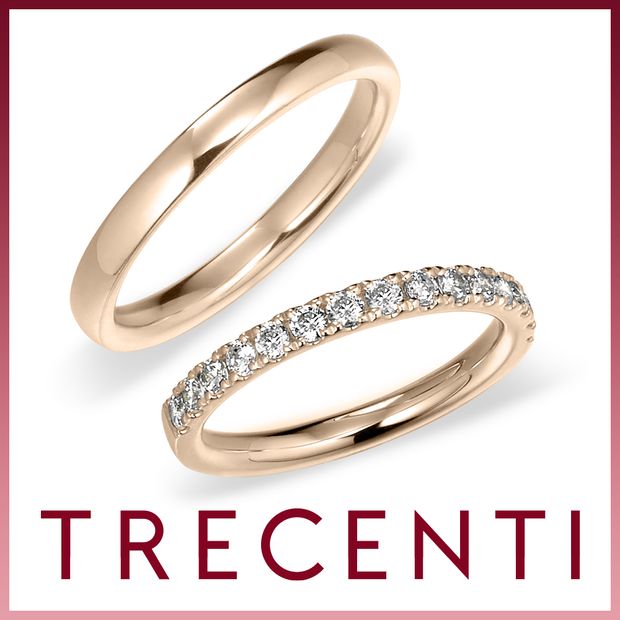 【TRECENTI(トレセンテ)】ハーフエタニティ03（FL-AMF　ET-SYF15）