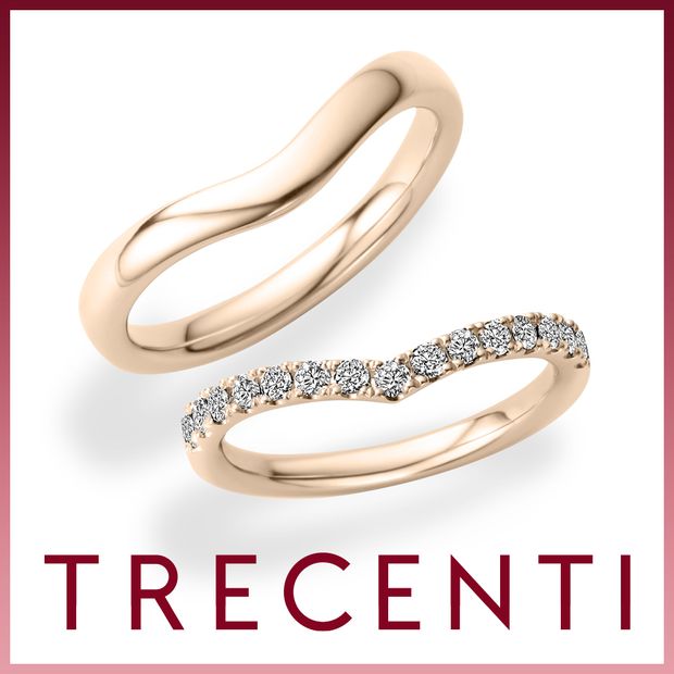 【TRECENTI(トレセンテ)】ハーフエタニティV01（FL-BMF　ET-SHB）