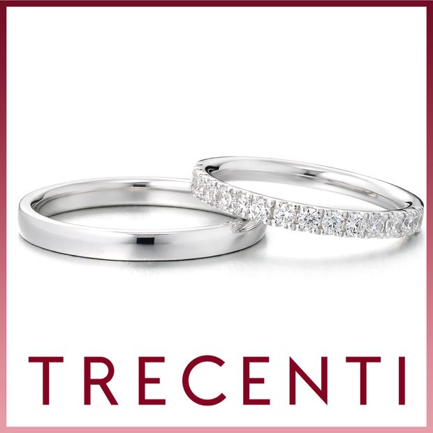 【TRECENTI(トレセンテ)】ハーフエタニティ03（ET-SYF15）