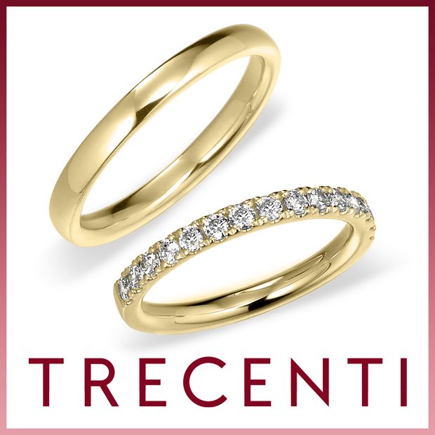 【TRECENTI(トレセンテ)】ハーフエタニティ03（FL-AMF　ET-SYF15）