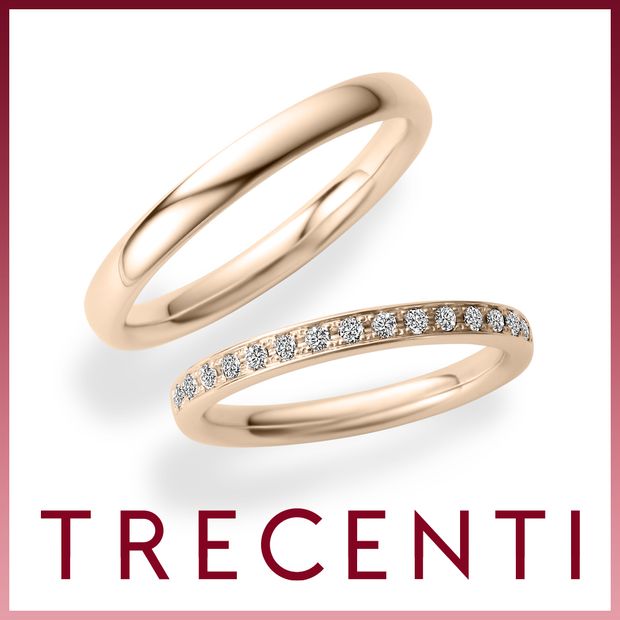 【TRECENTI(トレセンテ)】ハーフエタニティ02(FL-AMF　ET-SF15)