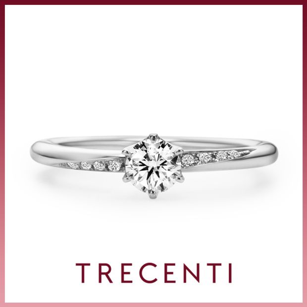 【TRECENTI(トレセンテ)】【上品に施されたメレダイヤモンド】レガーメ（ETERNA 2014-B)