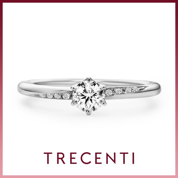 【TRECENTI(トレセンテ)】【上品に施されたメレダイヤモンド】レガーメ（ETERNA 2014-B)
