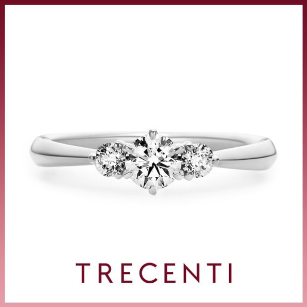 【TRECENTI(トレセンテ)】【過去・現在・未来をあらわす輝き】トリニタ（TRI-A)
