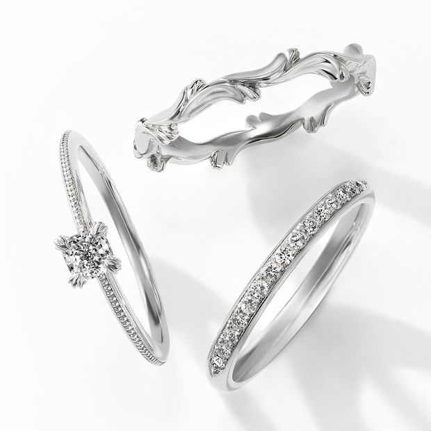 【ケイウノ ブライダル(K.UNO BRIDAL)】Brightness"classico" Cushion -ブライトネス“クラシコ"クッション-