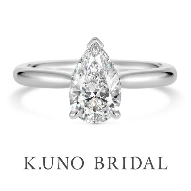 【ケイウノ ブライダル(K.UNO BRIDAL)】[オーダーメイド]お名前にある文字と、出逢ってからの13年の軌跡をデザインに