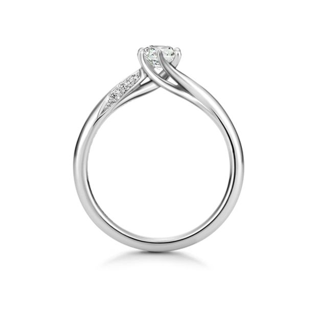 【ケイウノ ブライダル(K.UNO BRIDAL)】Spira -スピラ（ラウンドカット）-