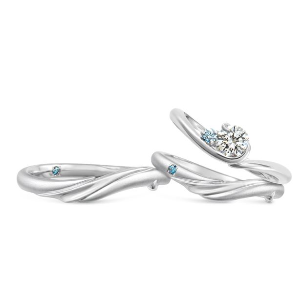 【ケイウノ ブライダル(K.UNO BRIDAL)】[オーダーメイド] プロポーズの想い出をリングにこめて