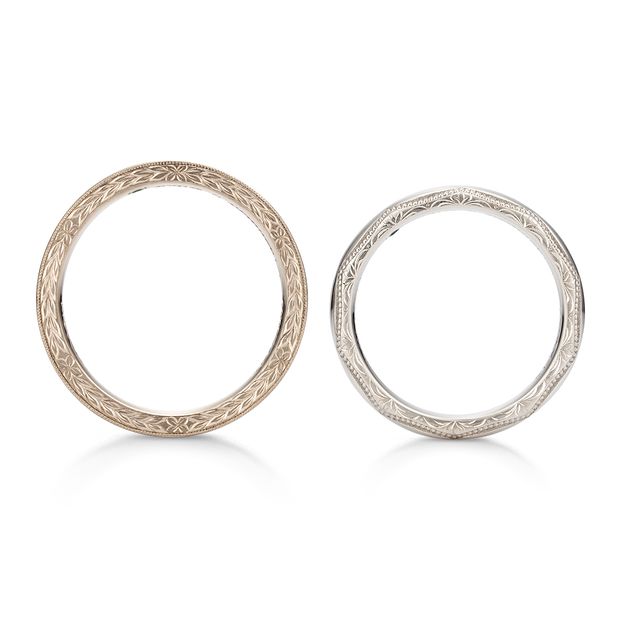 【ケイウノ ブライダル(K.UNO BRIDAL)】オーダーメイド結婚指輪