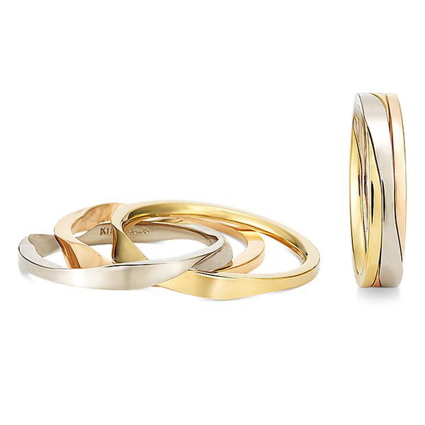 【ケイウノ ブライダル(K.UNO BRIDAL)】Gimmel ring -ギメルリング-