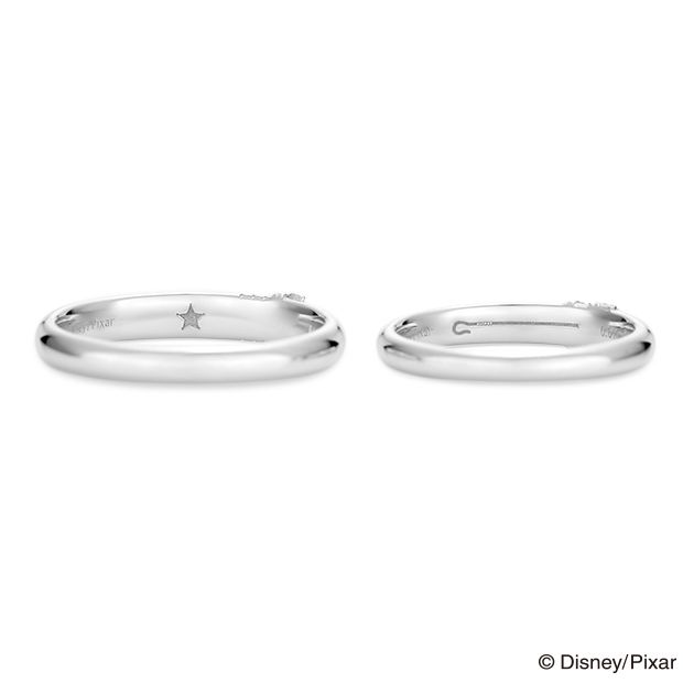 【ケイウノ ブライダル(K.UNO BRIDAL)】Lovely Knot～『トイ・ストーリー4』/マリッジリング～