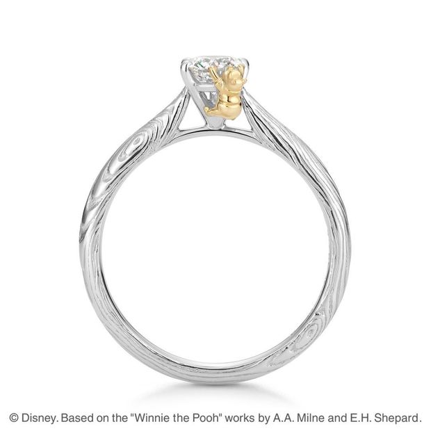 【ケイウノ ブライダル(K.UNO BRIDAL)】[Disney] くまのプーさん / エンゲージリング -Very Merry Forest-