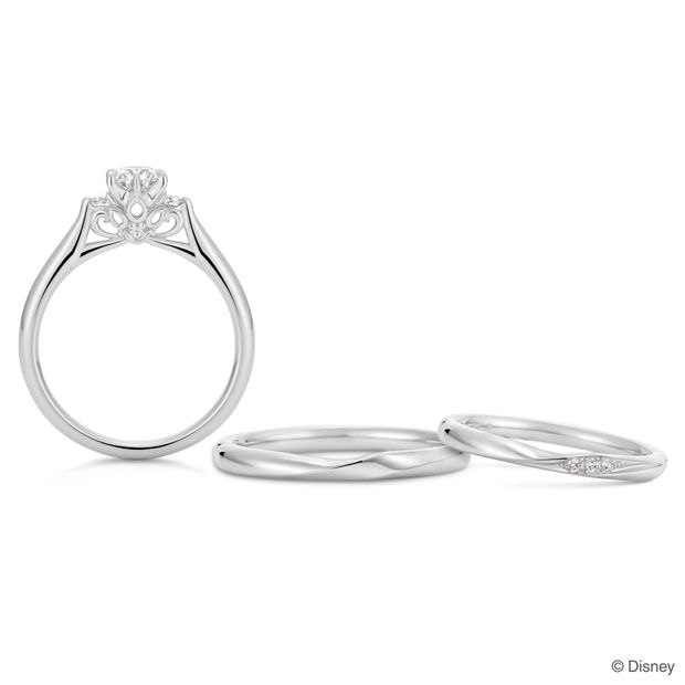 【ケイウノ ブライダル(K.UNO BRIDAL)】[Disney] I See the Light / 『塔の上のラプンツェル』エンゲージリング