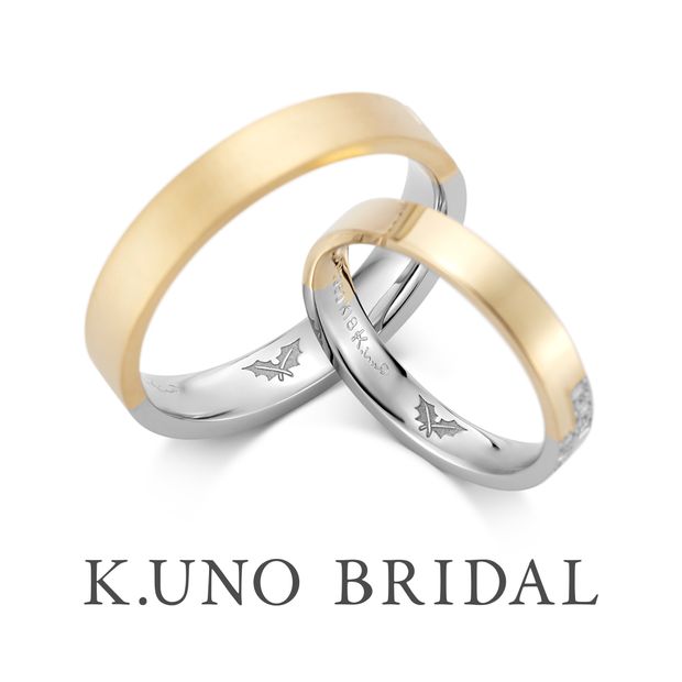 【ケイウノ ブライダル(K.UNO BRIDAL)】【ケイウノ】デザイナーがふたりのエピソードを聞きながらオーダーメイドの刻印を提案