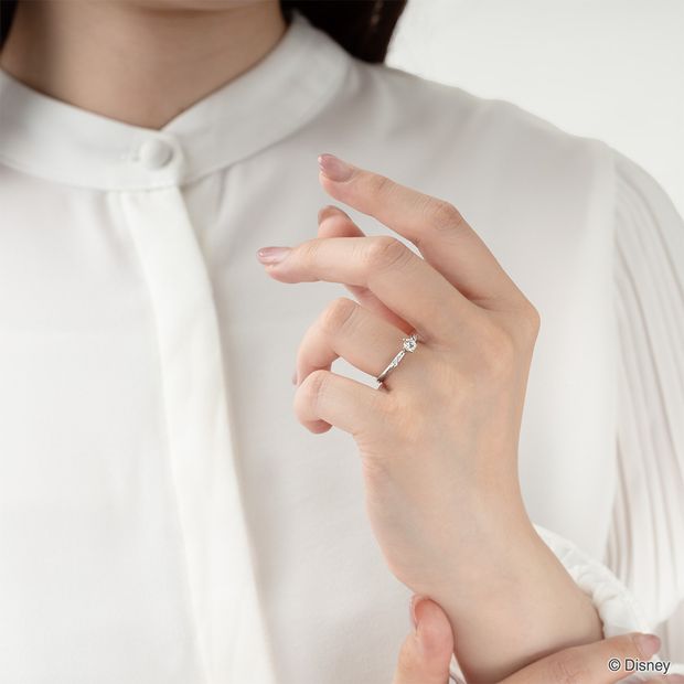 【ケイウノ ブライダル(K.UNO BRIDAL)】[Disney] Stellar Maestro ディズニー映画『ファンタジア』 / エンゲージリング （婚約指輪）