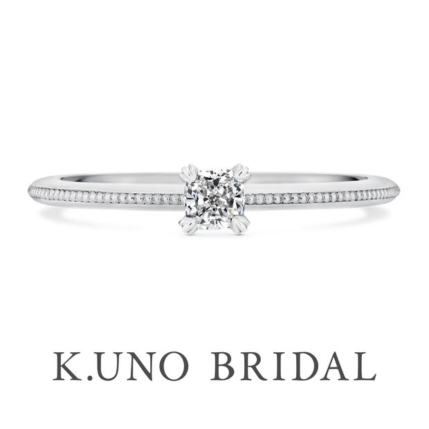 【ケイウノ ブライダル(K.UNO BRIDAL)】Brightness"classico" Cushion -ブライトネス“クラシコ"クッション-