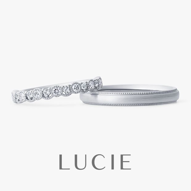 【LUCIE(ルシエ)】コルレット（薔薇のフリル）