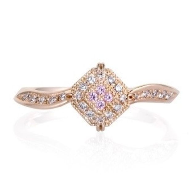 【LUCIE(ルシエ)】【オートクチュール作品】ピンクサファイアを使った クラシックテイストの婚約指輪