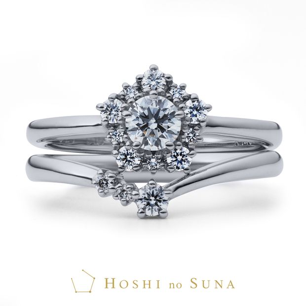 【HOSHI no SUNA 星の砂(ほしのすな)】LEONE(レオーネ)～凛とした姿で愛を誓う～