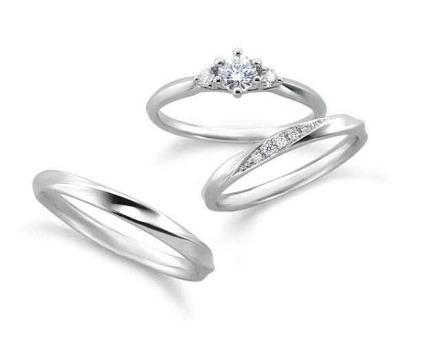 【アネリディギンザ(ANELLI DI GINZA)】いい夫婦ciel &eacute;toil&eacute;/voielactee　ボワラクティー/婚約指輪&結婚指輪【アネリディギンザ/ANELLI DI GINZA】