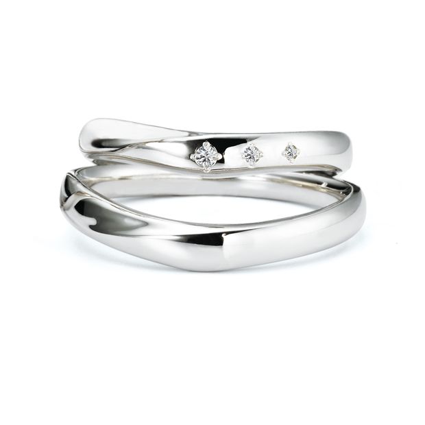 【アネリディギンザ(ANELLI DI GINZA)】LAVENNA PLATINO/フォンティーヌ/婚約指輪＆結婚指輪【アネリディギンザ/ANELLI DI GINZA】