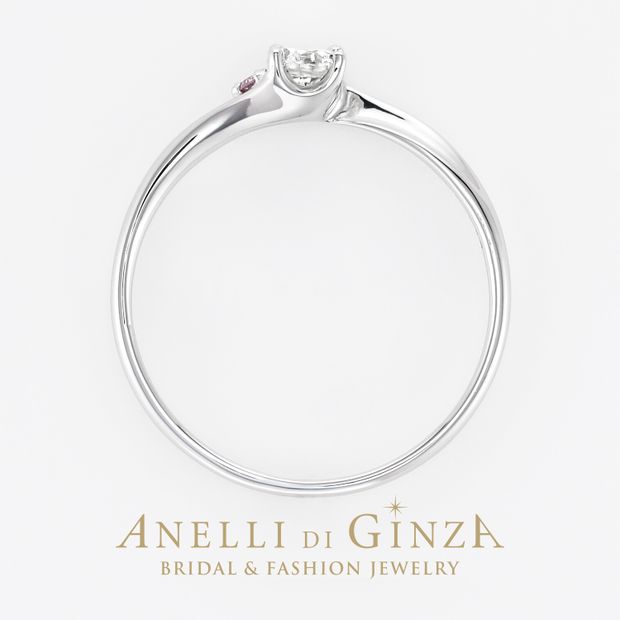 【アネリディギンザ(ANELLI DI GINZA)】当日持ち帰れる！天然ピンクダイヤ/スジーネ