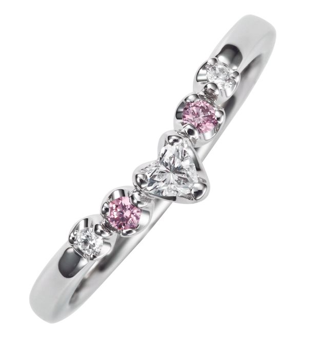 【アネリディギンザ(ANELLI DI GINZA)】LAVENNA PLATINO/プチハート/婚約指輪【アネリディギンザ/ANELLI DI GINZA】