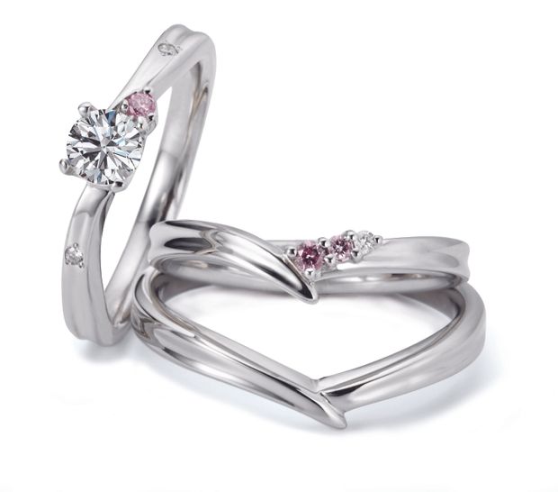 【アネリディギンザ(ANELLI DI GINZA)】LAVENNA PLATINO/ラ・フェスタ/婚約指輪＆結婚指輪【アネリディギンザ/ANELLI DI GINZA】