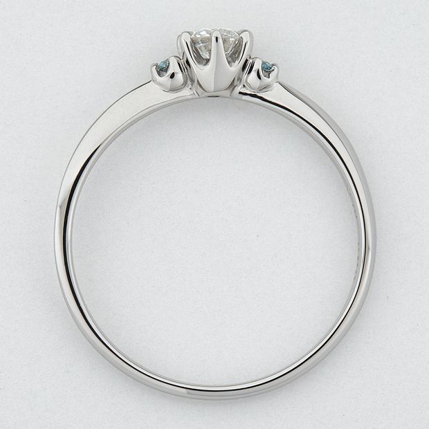 【アネリディギンザ(ANELLI DI GINZA)】当日持ち帰れる！アイスブルーダイヤ/シエル