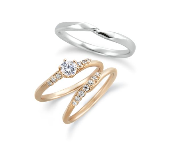 【アネリディギンザ(ANELLI DI GINZA)】いい夫婦ciel &eacute;toil&eacute;/grand chario グラン　シャリオ/結婚指輪【アネリディギンザ/ANELLI DI GINZA】